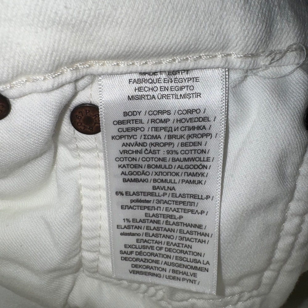 Polo Ralph Lauren Sullivan Slim Stretch 5 Pocket Jeans White Boys 14 NEW - Picture 12 of 12